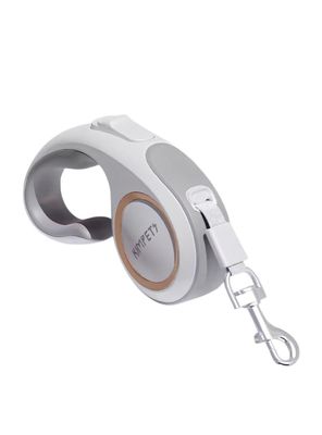 Correa Retráctil Para Mascotas 5Mts Blanca By LuBabycas