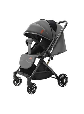 Coche Paseo Reversible Con Mosquitero Focus Gris LuBabycas