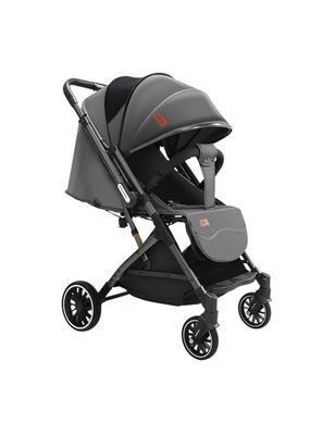 Imagen 2 del producto Coche Paseo Reversible Con Mosquitero Focus Gris LuBabycas