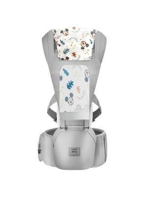 Portabebé Ergonomico 6 En 1 Gris By Lubabycas