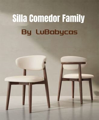 Imagen 2 del producto Pack 2 Sillas de Comedor Madera Negro Family By LuBabycas