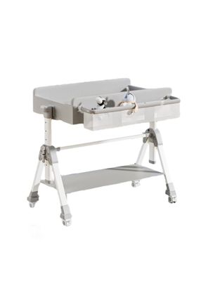 Mudador De Pañales Plegable 3 En 1 LuBabycas Gris