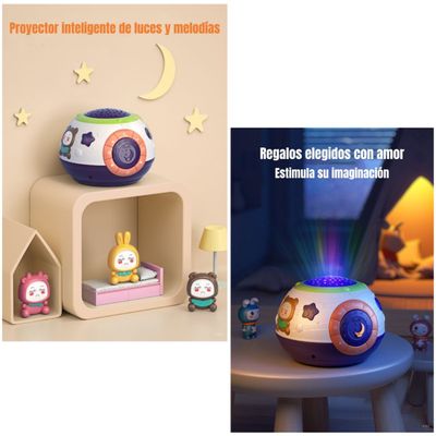 Imagen 2 del producto Proyector Inteligente Lámpara Luz Melodía Espanta Cuco TM168