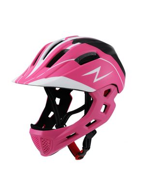 Casco Integral Infantil Bici 2 En 1 Slight Rosado LuBabycas