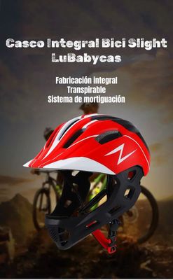 Imagen 2 del producto Casco Integral Infantil Bici 2 En 1 Slight Rosado LuBabycas