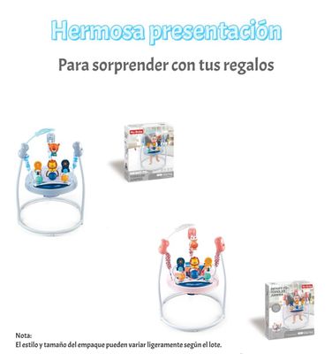 Imagen 2 del producto Saltarín Centro De Actividad Musical Smile Azul LuBabycas