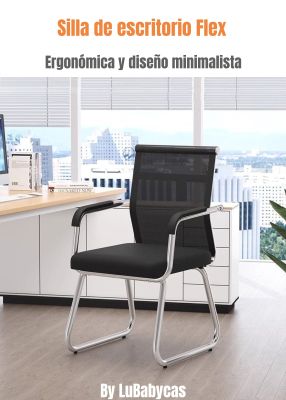 Imagen 2 del producto Silla de Escritorio Oficina Negra by LuBabycas