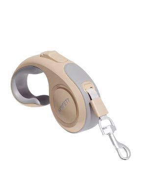 Correa Retráctil Para Mascotas 5Mts Dorada By LuBabycas