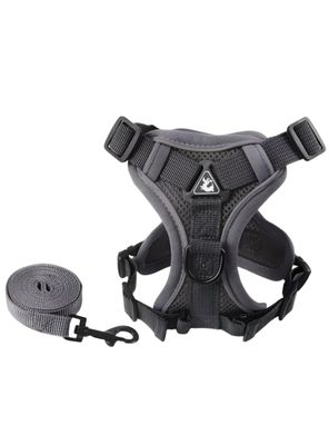 Arnés Para Perro Ajustable Con Correa Reflectantes XL