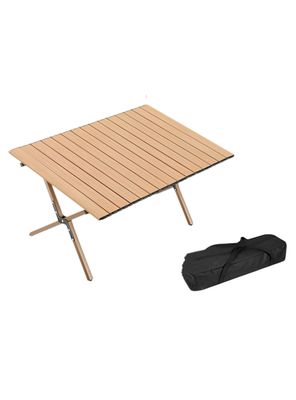 Mesa De Camping Plegable Impermeable 90x61cm Kemi