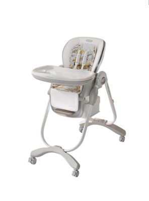 Imagen 1 del producto Silla De Comer Lujosa Reclinable Hagaday Blanca Lubabycas