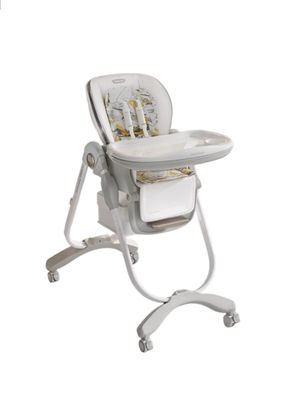 Imagen 2 del producto Silla De Comer Lujosa Reclinable Hagaday Blanca Lubabycas