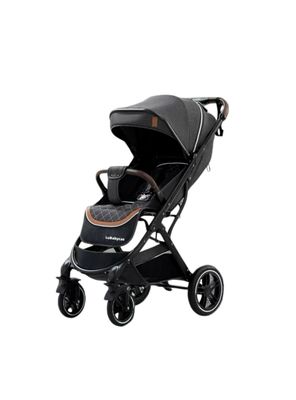 Coche de Paseo Con Cubre Pies LuBabycas Negro