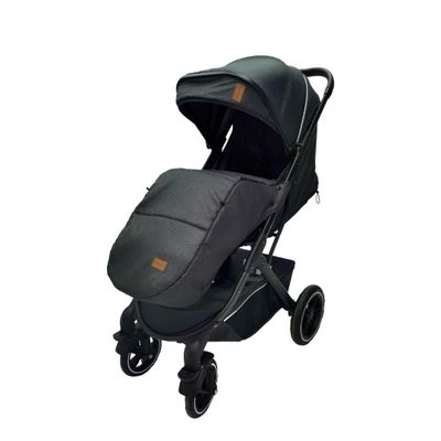 Imagen 2 del producto Coche de Paseo Con Cubre Pies LuBabycas Negro