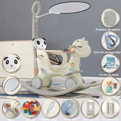 Imagen 2 del producto Correpasillo Andador Balance 3 En 1 Con Accesorios Blanco