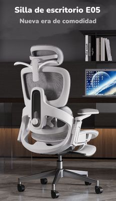 Imagen 2 del producto Silla De Escritorio Últra Premium E05 Gris LuBabycas