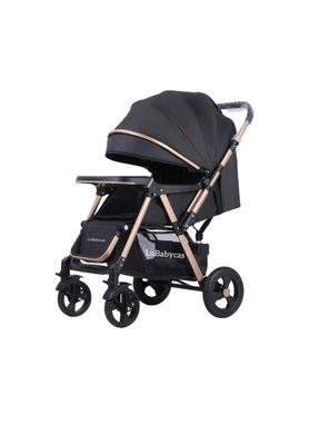 Coche de Paseo Reversible Rubik Negro LuBabycas