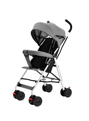 Imagen 1 del producto Coche Paragua Con Posa Vaso Swift Gris LuBabycas