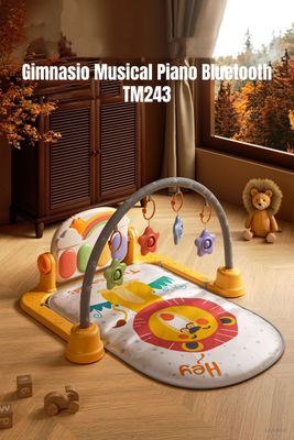 Imagen 2 del producto Gimnasio Musical Piano Con Bluetooth 3 En 1 TM243 LuBabycas