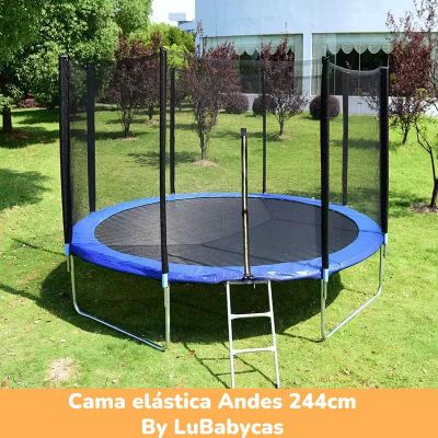 Imagen 2 del producto Cama Elástica Trampoline 244cm Escalera Andes By LuBabycas