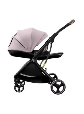 Coche De Paseo Modo Apego Y Panorámico Rosado Lubabycas