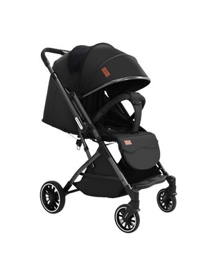 Imagen 2 del producto Coche Paseo Reversible Con Mosquitero Focus Negro LuBabycas