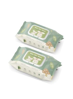 Imagen 1 del producto Toallitas Húmedas Con Tapa Pack 2x80 Unidades LuBabycas