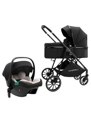Imagen 2 del producto Coche Travel System Toldo 360°Gese Baby Negro LuBabycas