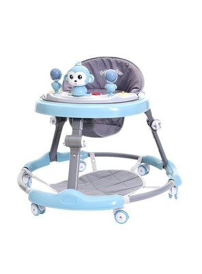 Andador Caminador Plegable Apoya Pies Bora Azul LuBabycas