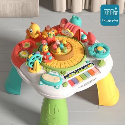 Imagen 2 del producto Juguete Mesa De Actividades Musical Lubabycas Roja