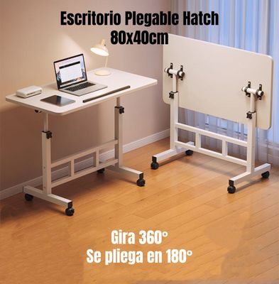 Imagen 2 del producto Escritorio Plegable Hatch 80x40cm Con Barrera Antideslizante