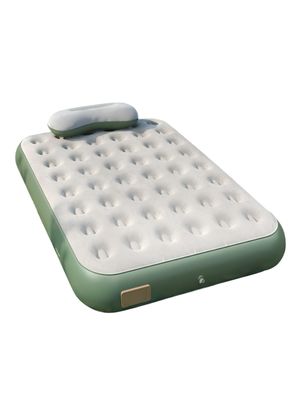 Colchón Cama Inflable Eléctrico Con Cojín Bolso 1 Plaza