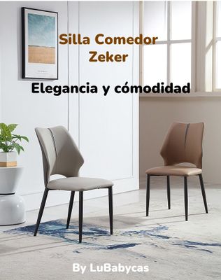 Imagen 2 del producto Pack 2 Sillas De Comedor Estilo Italiano Zeker By LuBabycas
