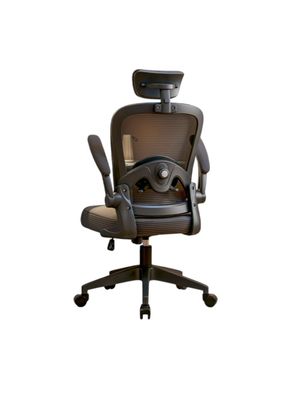 Imagen 2 del producto Silla de Escritorio Apoya Cabeza Negra W302 By LuBabycas