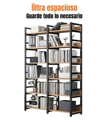 Imagen 2 del producto Estante Librero Repisas De 6 Niveles 174cm By LuBabycas