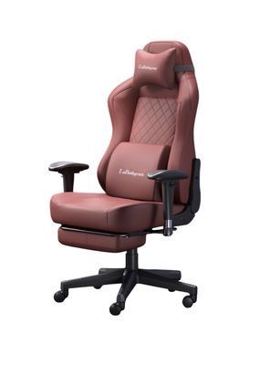 Silla Gamer Premium Reclinable Con Reposapies Power Roja