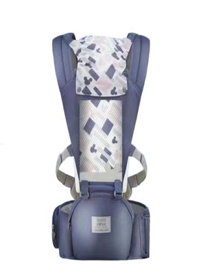 Portabebé Ergonomico 6 En 1 Azul By Lubabycas