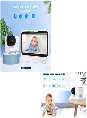 Imagen 2 del producto Cámara Monitor Inteligente Premium 7″1080P ABM790 LuBabycas