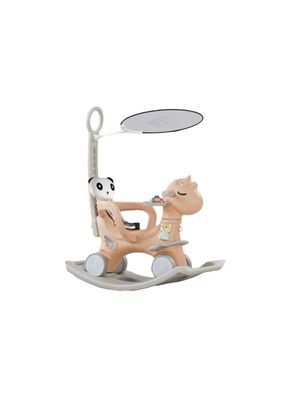 Correpasillo Andador Balance 3 En 1 Con Accesorios Rosado