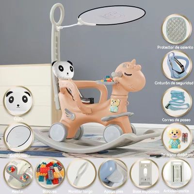 Imagen 2 del producto Correpasillo Andador Balance 3 En 1 Con Accesorios Rosado