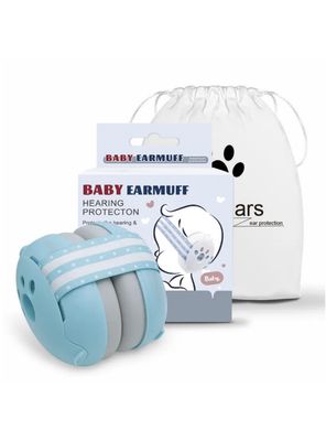 Orejeras Antiruido Auriculares Protectores Bebés Azul