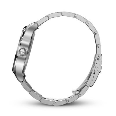 Imagen 2 del producto Reloj Terragraph dial negro 43 mm correa acero Wenger