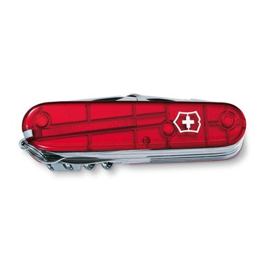 Navaja Swiss Champ rojo traslúcido Victorinox