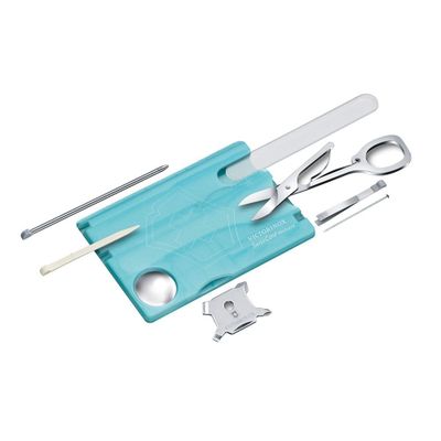 Imagen 2 del producto Navaja Swisscard Nailcare color Celeste Victorinox