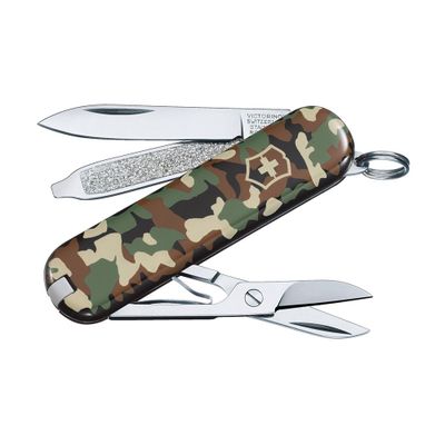 Navaja Classic SD color Camuflaje Verde Victorinox