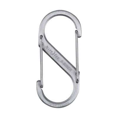 Mosquetón S-Biner® Stainless Steel Dual Carabiner #2 Nite Ize Gris