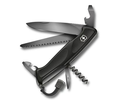 Navaja Ranger Grip 55 Onyx Black Victorinox