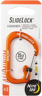 Mosquetón SLIDELOCK límite 11 kg Nite ize