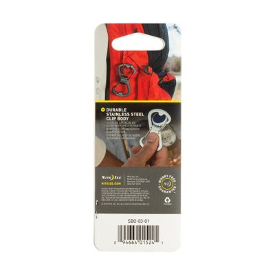 Mosquetón S-Biner® Stainless Steel Dual Carabiner #4 Nite Ize