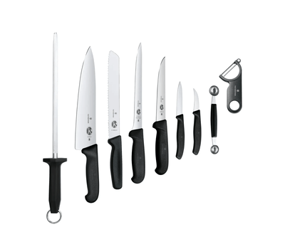 Imagen 1 del producto Set de cuchillos enrollable para chef, 9 piezas Victorinox